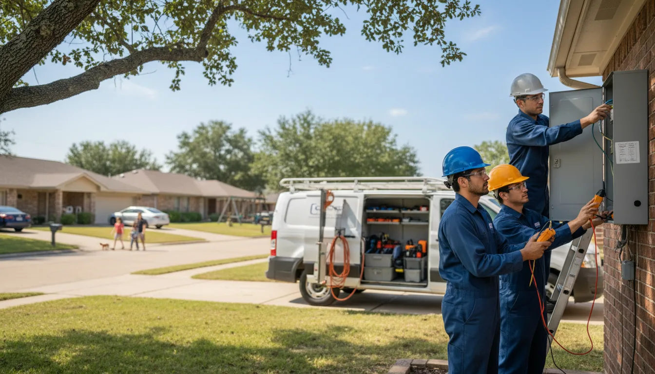 Certified electrician providing emergency electrical services in Hickman, KY